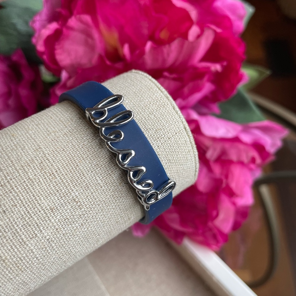 Keep Collective Stella & Dot Double Leather Band with Charm